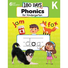 180 Days(tm) Phonics for Kindergarten: Practice, Assess, Diagnose (180 Days of Practice)