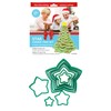 R&M International Star Tree Cookie Cutters to Make 3D Tree,