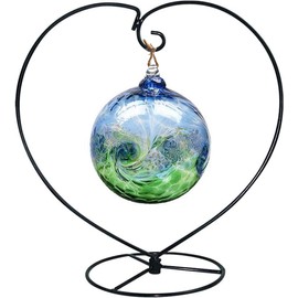 Maibloln Ornament Display Stand, Holder Ornament Hanger Stands Glass Ball Ornament Holder Ornament Stands for Hanging Plants, Hanging Terrarium Stand for Christmas Wedding Ornament, Home Office Decor