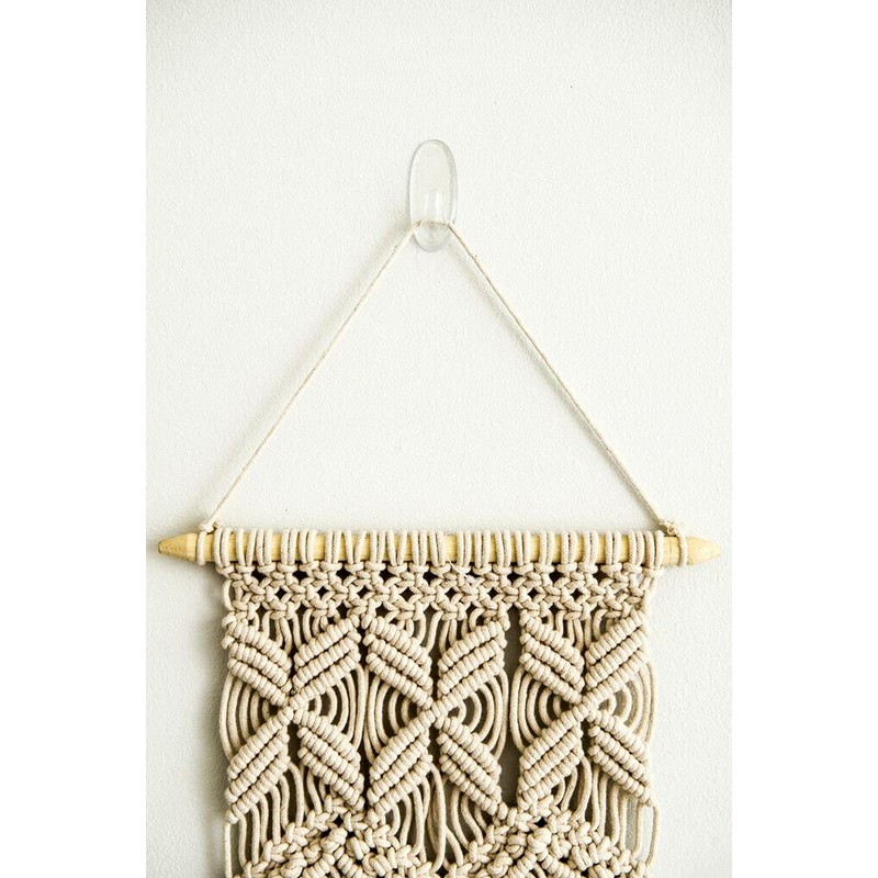 Command Clear Medium Hooks, 3lb Capacity, 2/pk