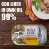 Riga Gold Cod Liver in Own Oil 4.27oz/ 121g From