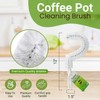 Tupkee Coffee Pot Cleaning Brush – Non Scratching, Long Lasting