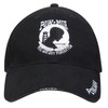 Rothco Deluxe POW/MIA Low Profile Cap, Black