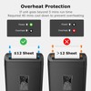 Bonsaii 12-Sheet Cross Cut Shredder, P-4 High Security Shredding, 5.5