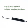732-04460 Snowblower Spring Replacement Part (38 OD Extension) Compatible with