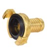 Agora-Tec® Brass Quick Coupling with 3/4 Inch (19 mm) Hose