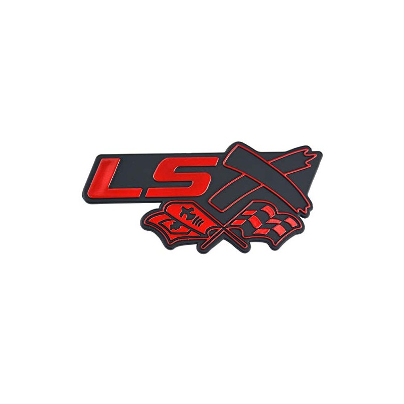 Aimoll LSX Flag Airplane Emblem,3D Badge Replacement for Decal, Fender