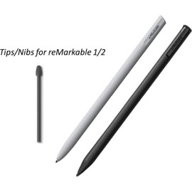 20pcs Remarkable Pen Tips, Replacement Tibs for Marker Pen/Marker Plus Pen, Remarkable Pen and Remarkable Plus Pen Tips/Nibs (2B-Black*20)