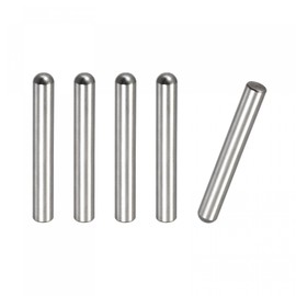 TA-VIGOR 5Pcs 8mm x 60mm Dowel Pins, 304 Stainless Steel Shelf Support Cylindrical Pin Pegs Shelf Support Pegs Fasten Elements for Furniture, Cabinets, and Mechanical Applications