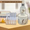 Exfoliante Arroz Hidratante Aclarante + Serum Ac Hialuronico