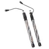1ft LED Whip Lights 12‑24V 20 Colors IP67 Waterproof Overload