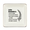 WODMIS 234-Hh-Ssp Little Reminders Inspirational Ceramic Jewelry Tray Dish, Positive
