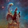 CafePress Pillars of Creation 2015 Eagle Nebula Ornament (Ro Round