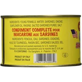 Cuoco Condimento per Pasta con Sarde - 14.5 oz