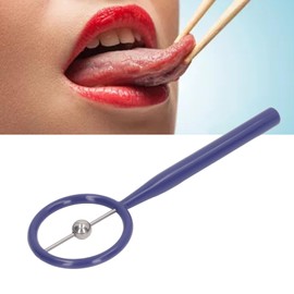 Tongue Tip Exerciser, Promotes Speech Clarity, Mouth Muscle Training Device, Portable Additional Lateralisation Lift for Speech Ability (BLUE)