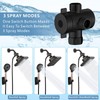 Nuodan Filtered Shower Head with Handheld Combo, High Pressure Rain