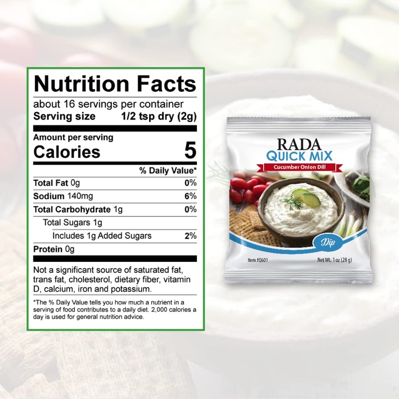 RADA 3 Pack Gluten Free Cucumber Onion Dill Quick Mix