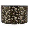 E27 E14 Metal Lamp Shade Metal Drum Lampshade Art Carved