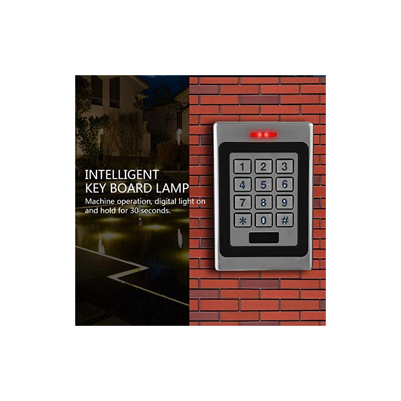 IP67 RFID Card Door Access Controller, Keypad Security Door Access