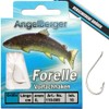Angel Berger Leader Hook Tied Hooks (Trout/Sbirolino, Size 4 0.26