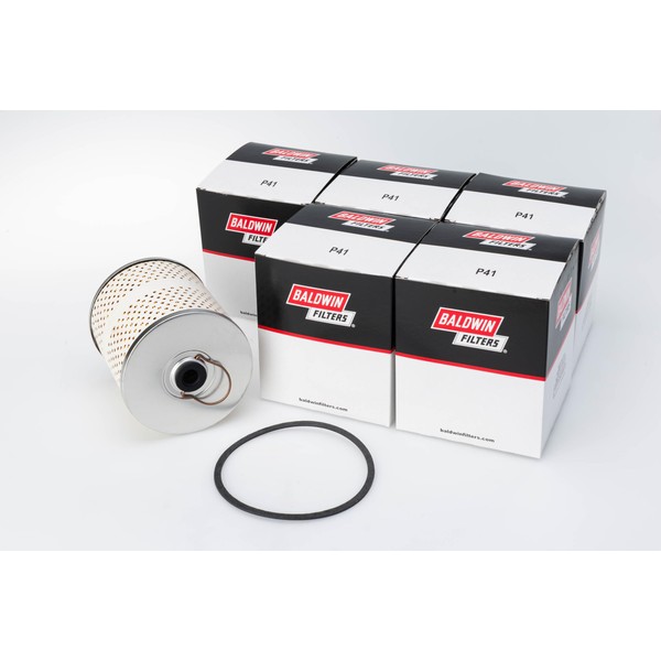 Baldwin P41 Lube Oil Filter Element with Bail Handle, Heavy