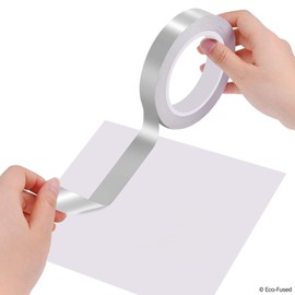 Adhesive Aluminum Foil Tape - for Heating and Air Conditioning Repairs - Thermally Conductive - Flame/Moisture/Vapor Resistant - Heat and Light Reflective (1 inch x 27 Yards)