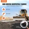 VEVOR 6FTx100FT Non-Woven Geotextile Heavy Duty 8oz Driveway Underlayment for