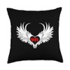 Angel Number 444 With Heart And Wings Of Angel Throw