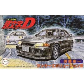 1/24 Initial D Series No.9 Lancer Evolution III Sudo Kyoichi Plastic Model