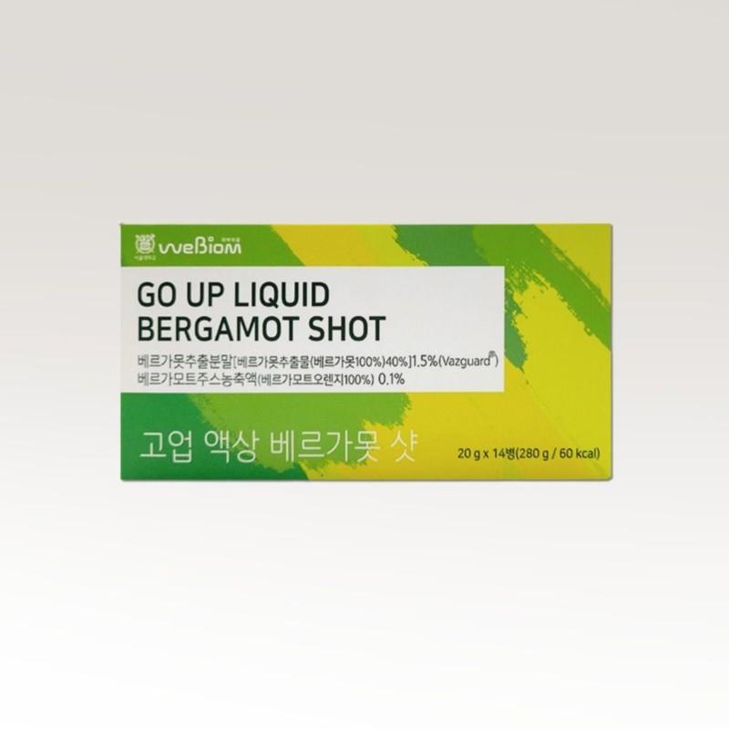 stomach biome Webiome Goup Liquid Bergamot Shot 20g x 14