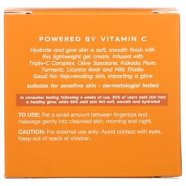 Avalon Organics Crema hidratante en gel con Vitamina C, 1oz