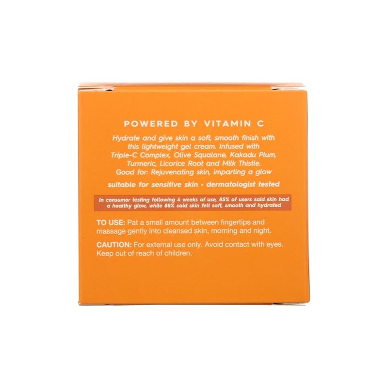 Avalon Organics Crema hidratante en gel con Vitamina C, 1oz