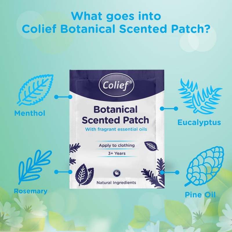 Colief Colief Botanical Baby Rub & Botanical Patches Bundle |
