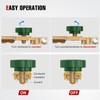 Nilight Top Post Battery Switch Heavy Duty 12DVC 125A Negative