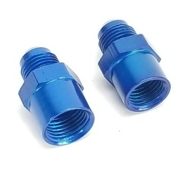 WARR Performance -6AN Adapter Fitting Set For GM TBI Style (metric O-ring) Fuel Sending Units