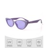 FIMOSON Cat Eye Sunglasses for Women Men, Trendy Retro Narrow