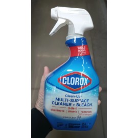 Clorox Clean-Up All-Purpose Cleaner with Bleach Spray Rain Clean Scent 32 oz.