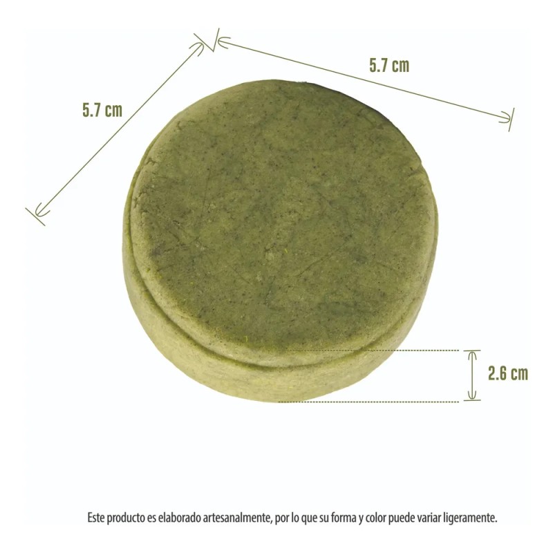 Shampoo Sólido Artesanal Aloe Vera 80 Gr Bam Boo! Lifestyle