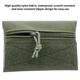 Qavctw Tactical Admin Bag with Velcro for Tools, Storage Bag, Snack Bag, Candy Bag, Hanging Bags