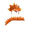 Nicky Bigs Novelties Adult Triceratops Dragon 3 Horn Dinosaur Headband