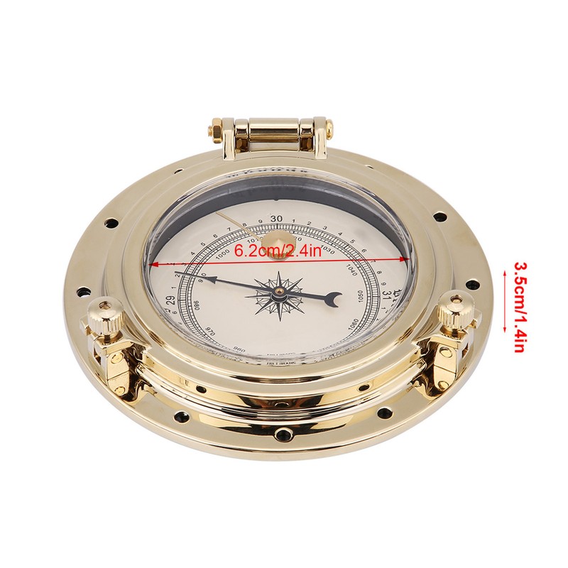Rome Retro Barometer for Navigation Marine RV Yacht Boat SUV
