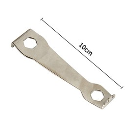 NanlouYue 2 Pcs Chainring Nut Wrench Bike Fixed Wrench Bicycle Repair Tool Bike Wrench Chainring Bolts Wrench (9/10 mm)
