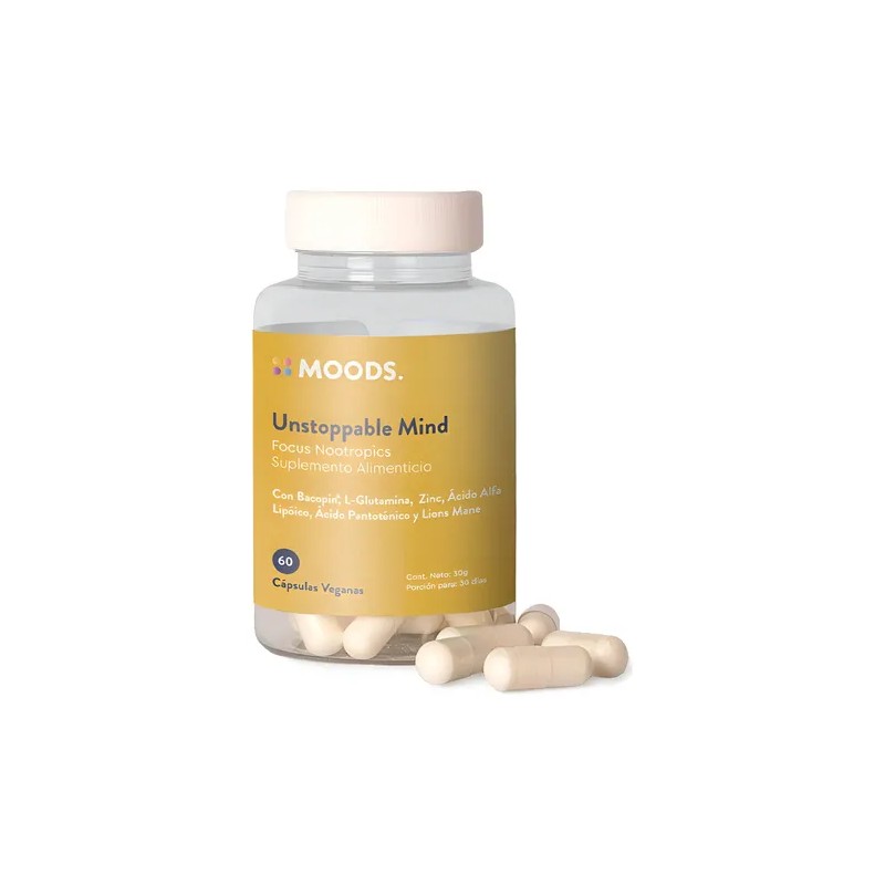 Focus Nootropicos Melena De Leon Bacopin L Glutamina Moods