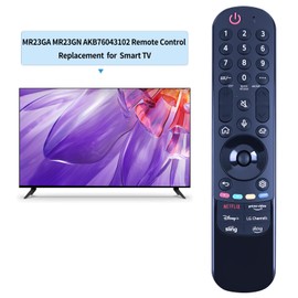 TCNOUMT New IR Remote Control AKB76043102 Suitible for LG LCD TV MR23GA MR23GN AKB76043102 86QNED80 (Without Voice)