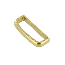 Buckleguy.com B9337 Natural Brass, Belt Loop, Solid Brass-LL, 1 1/4"