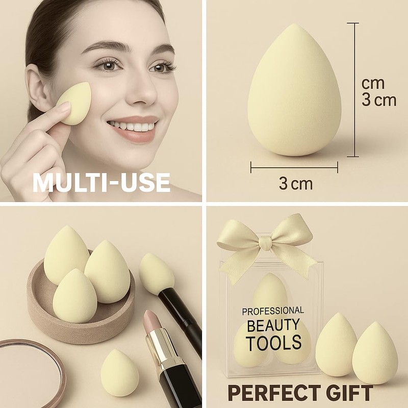 Makeup Sponge Set - Various Designs & Colours - Mini
