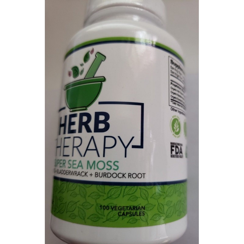 5/2025 Qty 2 HERB THERAPY - Super Sea Moss -