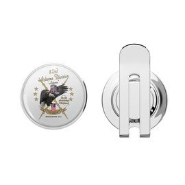 BKR Graphics My Hero is a Veteran Golf Hat Clip with Magnetic Ball Marker