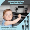 Pack of 6 Cooker Knobs Child Lock Cooker Knobs Stove