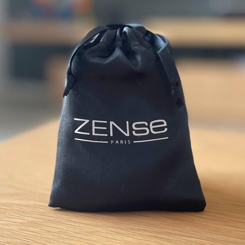 ZENSE - Black Leather Wallet & Keyring ZA0011, black